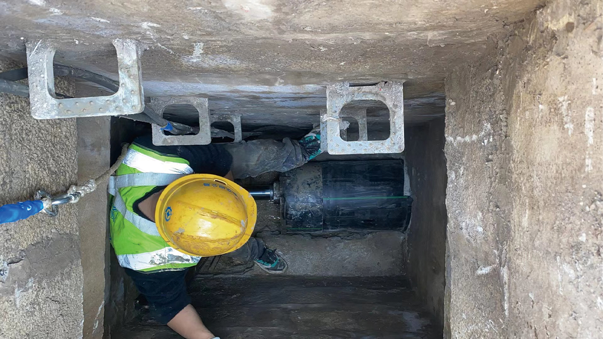 吉水HDPE短管内衬法